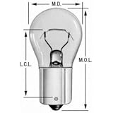 Wagner 1156NA Miniature Bulb - Pack of 10 by Wagner