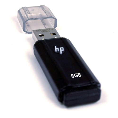 HP v125w 8 GB USB 2.0 Flash Drive P-FD8GBHP125-EF.