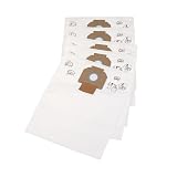 Produkt-Bild: Vlies-Filtersack 302004000 Staubsaugerbeutel von WAP unter anderem f&uuml;r AEG Typ: 4932352307, AP250ECP, AS300ELCP, WAP Typ: Attix 3, Attix 30-01, Attix 30-01 und andere