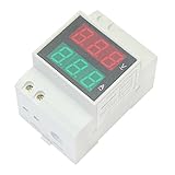 デジタル　電圧計　電流計　LED　デジタルアンペア　電圧メーターテスト　機器　ツール
