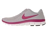 Nike Wmns Free 5.0 V4 Women Laufschuhe wolf grey-rave -pink-white black - 36