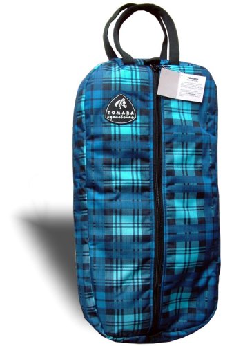 Childrens Toyshop  Sporting Goods : Plaid English Western Bridle Halter Bag Case -Blue