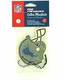 20 NFL Detroit Lions Helmet Cotton Air Fresheners
