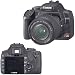 Canon Digital Rebel XTi SLR Camera Body - Black Finish - with EFS 18-55mm f/3.5-5.6 Zoom Lens - Refurbished by Canon U.S.A.