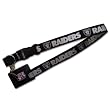 Oakland Raiders VELCRO Clip Lanyard Keychain Id Ticket