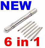 6-in-1 Nickel Chrome Steel Precision Electronics Screwdriver Set - Phone Repair Tool