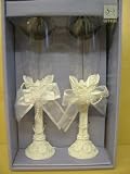 Review   / Pair of Pearl Wedding / Anniversary Glasses