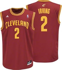 NBA Adidas Cleveland Cavaliers Kyrie Irving Revolution 30 Replica Youth Jersey Large (Size 14-16) Maroon
