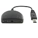 HTC 3-in-1 USB Audio & Charger Adapter for HTC ExtUSB Smartphone (AT&T Tilt 8925 / TyTN 8525 / TyTN II / PPC6800 Mogul / HTC Touch Series / HTC Touch Diamond / T-Mobile Wing / HTC Shadow etc)