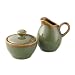Pfaltzgraff Mint Mocha Sugar/Creamer Set
