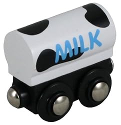 Li'l Chugs Wooden Milk Freight Car