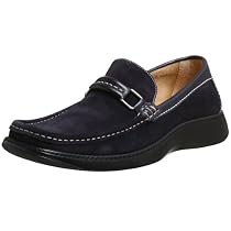 Donald J Pliner Men's Light Weight Loafer W/Bit,Navy,10 M