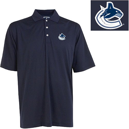 Antigua Vancouver Canucks Power Play Polo Shirt Xx Large