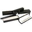 3 Black Bracelet Watch Gift Boxes Jewelry Displays New