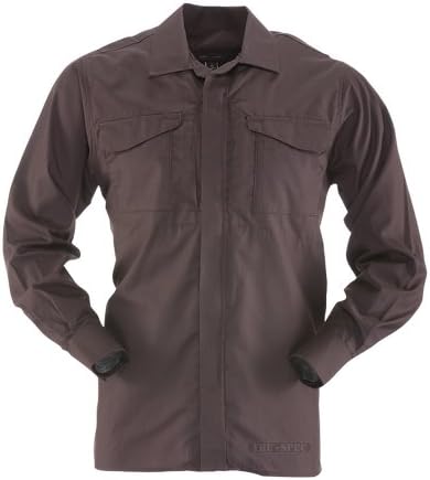 Tru-Spec 24-7 Series Ultralight Long Sleeve Uniform Shirt Brown Small