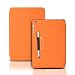 Photive Ultra Slim Folio Case for The iPad Mini with Built in Stand and Stylus Holder. Smart Cover Case Supports Sleep/Wake Feature- ORANGE