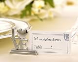 “LOVE” Place Card Holder/Photo Holder with Matching Place Cards  – Baby Shower Gifts & Wedding Favors