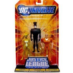  DC Universe Justice League Unlimited Fan Collection Action Figure 3Pack Cheetah, Shade & Lex Luthor