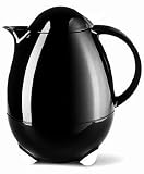 Leifheit Columbus 2000 Thermal Insulated Vacuum Jug Plastic Black 1 Litre