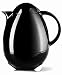 Kitchen & Housewares : Leifheit Columbus 2000 Thermal Insulated Vacuum Jug Plastic Black 1 Litre