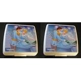 Disney Cinderella Tupperware Sandwich Keeper Set of 2 by Tupperware
