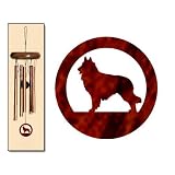 Belgian Tervuren Wind Chimes X-SMALL Bronze