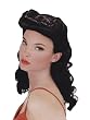 Brown Pin Up Wig Brunette Retro Sexy Costume Wig 30s 40s