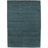 Mugal Teal Contemporary Rug Size: 9' x 13'