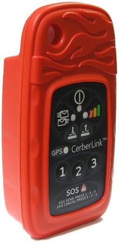 BriarTek Cerberus Two-Way Satellite Messaging and GPS Tracking System, Red