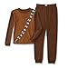 Star Wars Little Boys 4 Piece Cotton Pajamas Set Chewbacca Stormtrooper Darth Vader