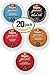 20-count K-cup for Keurig Brewers Folgers Coffee Variety Pack Featuring Folgers Cups