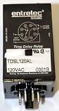 Timers: SSAC TDSL120AL Single Shot, Interval Time Delay Relay 8 Pin Octal .1 to 102.3 Seconds Selectable Time