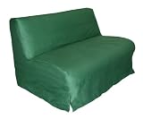 Slipcover for Full Size E-Frame in Hunter Green - Deco Pleated - 33-1414-602