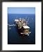 Platform and Drill Rig, Morecambe Bay Gas Field, Lancashire, England, United Kingdom Collections Framed Art Poster Print by Nick Wood, 18x22
