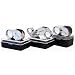SE 3pcs Jewelers Eye Loupe 10x 30x Loupes + Dual 10X-20X