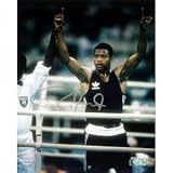 Roy Jones Jr. Autographed Arms Raised 1988 Olympics 8x10 Photograph