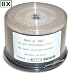 MAM-A (Mitsui) 8X Double Layer 8.5 GB White Inkjet Hub Printable DVD+R's 50-Pak in Cakebox