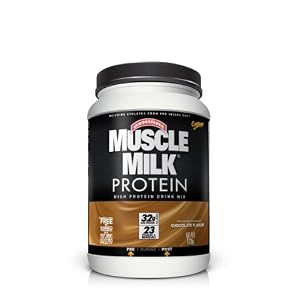 CytoSport Muscle Milk, Chocolate, Gluten Free, 2.47 Pound