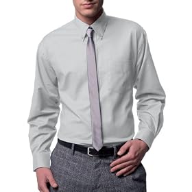 Russell Collection Long Sleeve Easycare Oxford Shirt