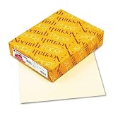 Neenah Paper 05221 Classic Linen Writing Paper, Baronial Ivory, 8-1/2x11, 24-lb., 500 sheets/ream