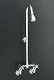  KOHLER K-7254-CP Industrial Exposed Shower, Polished Chrome