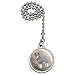 GRAPHICS & MORE Miniature Schnauzer Dog Ceiling Fan and Light Pull Chain