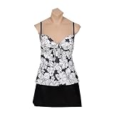 It Figures! Hip Hider Collection Italics Skirtini Swimsuit RETAIL VALUE $110