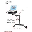 RAM Mounts RAM-VB-103-SW1 No-Drill Vehicle Laptop Mount for Chevy Silverado 1500, 2500, 3500