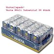 Varta 9V Block Industrie Batterie 20 St�ck V4022 6LR61