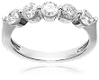 10k White or Yellow Gold Round 5-Stone Ring (1 cttw, H-I Color, I2-I3 Clarity)
