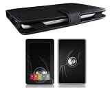 Bundle Monster Barnes & Noble Nook Synthetic Leather Case Cover Jacket + Skin Sticker + Screen Protector Ebook Accessories Combo - Fit 3G and Wifi Version