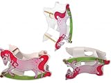 Produkt-Bild: 3 in 1 - Baby Hochstuhl Schaukelpferd und Spieltisch + Stuhl Kombination - patentiertes Produkt, Model:Rose - 1041