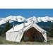 Montana Canvas 8' x 10' Cookshack Wall Tent Without Frame And 7'11" Ridge Montana Canvas 8' x 10' Cookshack Wall Tent Without Frame And 7'11" Ridge
