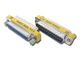 DB25 Male to Female Port Saver, Gender Changer